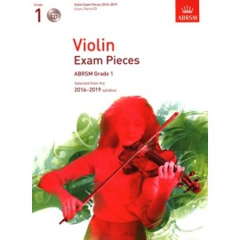 ABRSM: Violin Exam Pieces 2016–2019 – Grade 1 (Score, Part and CD)