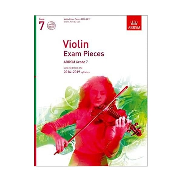 Violin Exam Pieces 2016-2019, ABRSM Grade 7, Score, Part & 2 CDs