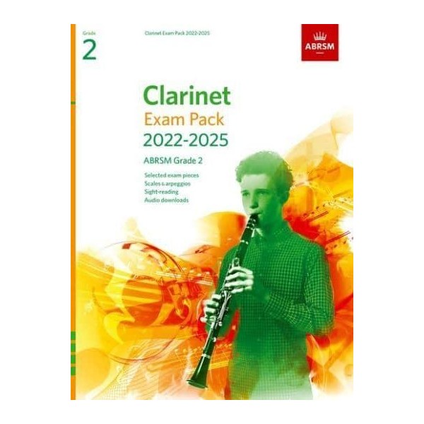 ABRSM Clarinet Exam Pack from 2022 Grade 2