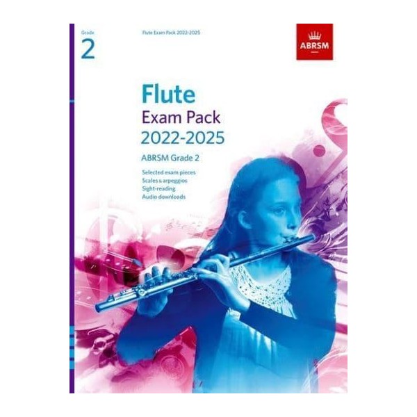 ABRSM Flute Exam Pack from 2022 Grade 2