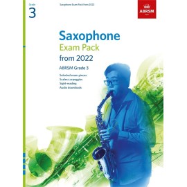 ABRSM Saxophone Exam Pack from 2022 Grade 3