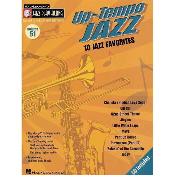 Jazz Play Along: Volume 51 - Up Tempo Jazz