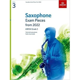 ABRSM Saxophone Exam Pieces from 2022 Grade 3
