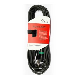 20ft/6m Microphone Cable, XLR Male - 6.35mm Stereo Jack