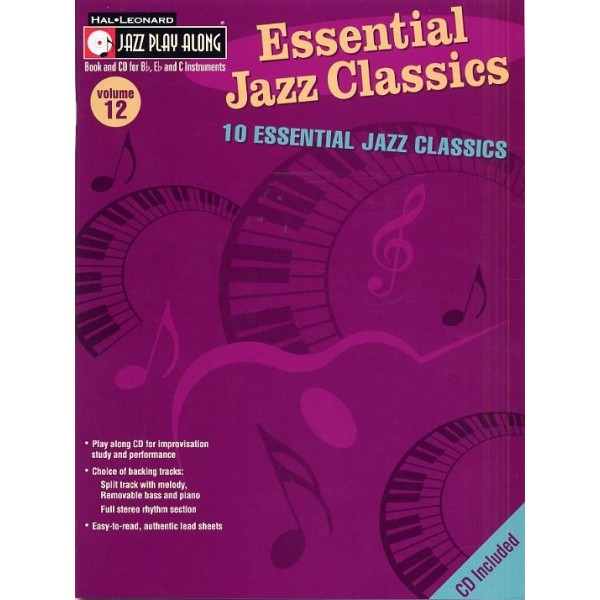 Jazz Play Along: Volume 12 - Essential Jazz Classics
