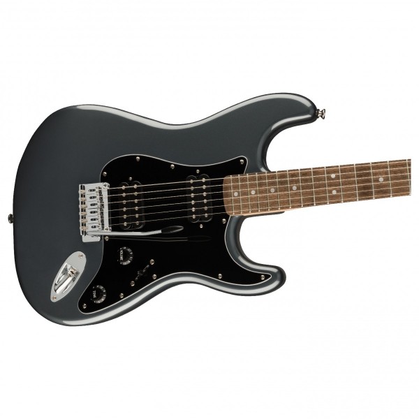 Squier Affinity Stratocaster HH LRL, Charcoal Frost Metallic