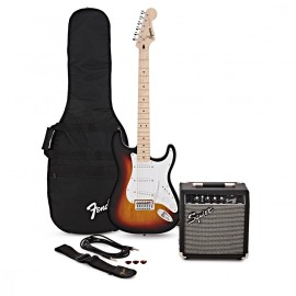 Squier FSR Stratocaster MN Electric Guitar Pack - 3-Tone Sunburst