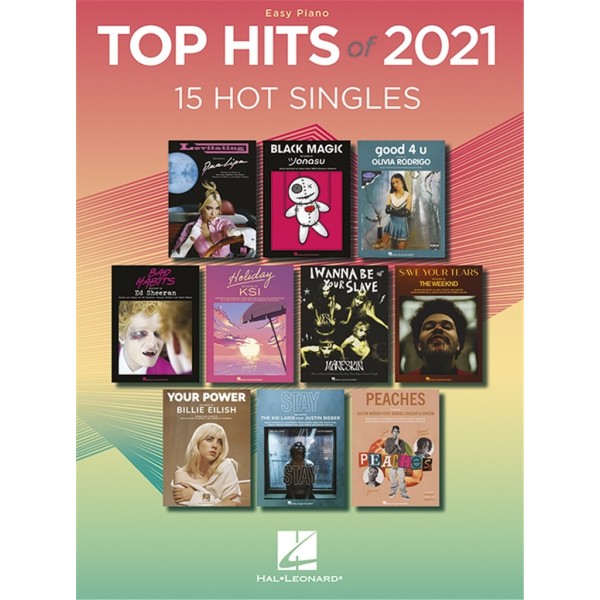 Top Hits of 2021 Easy piano