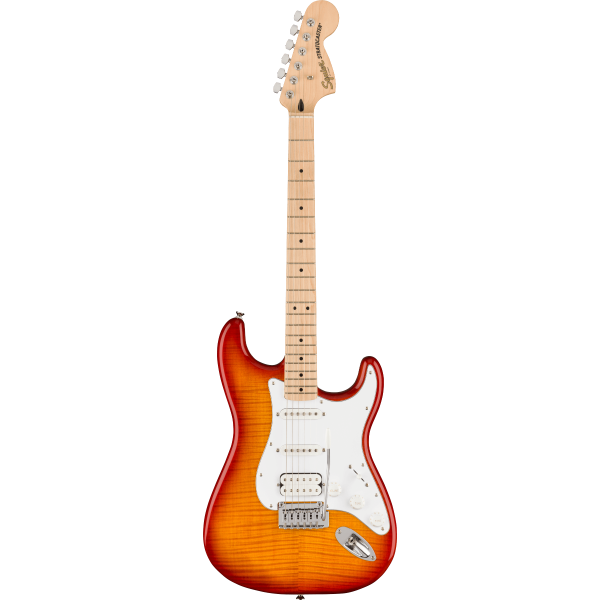 Squier Affinity Stratocaster HSS Electric Guitar, Sienna Sunburst