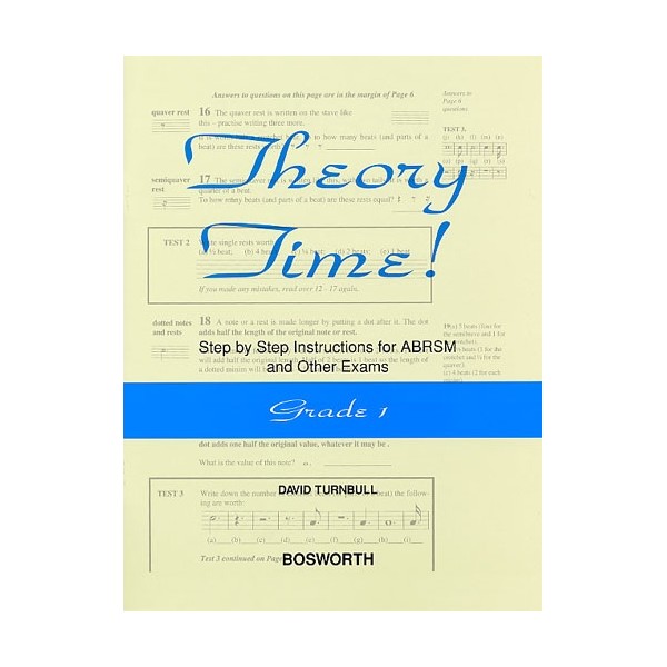 Theory Time! Grade 1