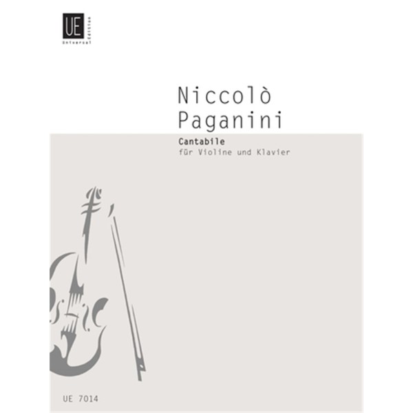 Paganini Cantabile in D Violin and Piano