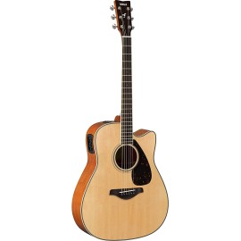 FGX820C Cutaway Electro-Acoustic Guitar, Natural