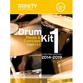 Trinity Drumkit 1 2014-2019 Grades 1 & 2 with CD