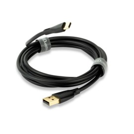Connect USB A to C Cable