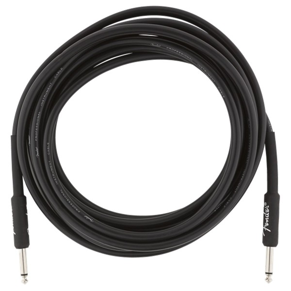 Deluxe Series Instrument Cable, Mono, Straight/Straight, 15ft/4.5m