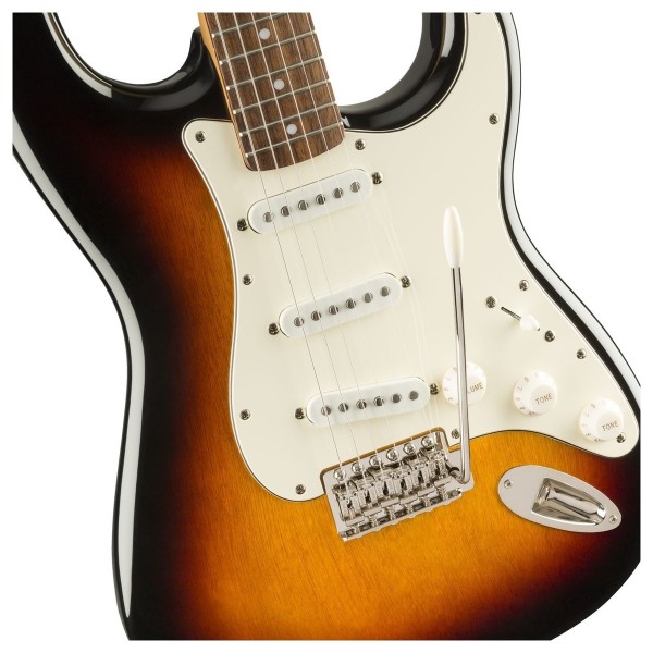 Squier Classic Vibe 60s Stratocaster Electric Guitar LRL, 3-Tone Sunburst