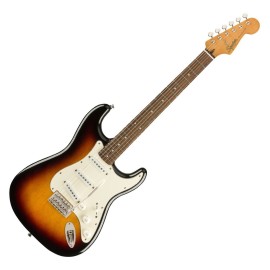 Squier Classic Vibe 60s Stratocaster Electric Guitar LRL, 3-Tone Sunburst