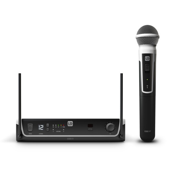 Wireless Microphone System with Dynamic Handheld Microphone
