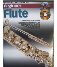 Progressive Beginner Flute with CD and DVD