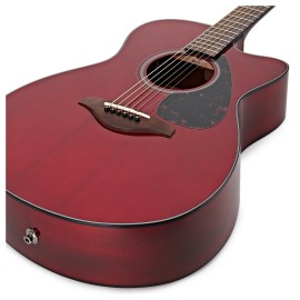 FSX800C Electro Acoustic Guitar, Ruby Red