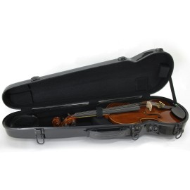KODA HDFGV03 Fibre Glass 4/4 Violin Case Black