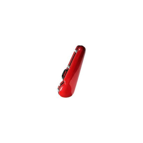 Koda HDFGV06 Fibre Glass 4/4 Violin Case Red