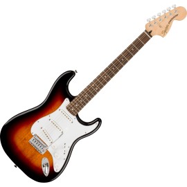 Squier Affinity Stratocaster Electric Guitar in 3-Colour Sunburst