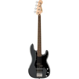 Affinity Series Precision Bass PJ Charcoal Frost Metallic with Laurel Fingerboard