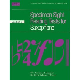 ABRSM Specimen Sight-Reading Tests for Saxophone Grades 6-8