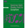 ABRSM Specimen Sight-Reading Tests for Saxophone Grades 6-8
