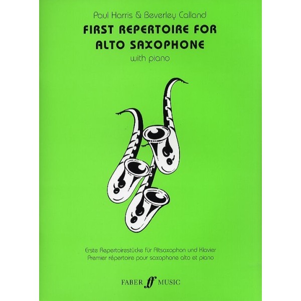 First Repertoire for Alto Saxophone with Piano