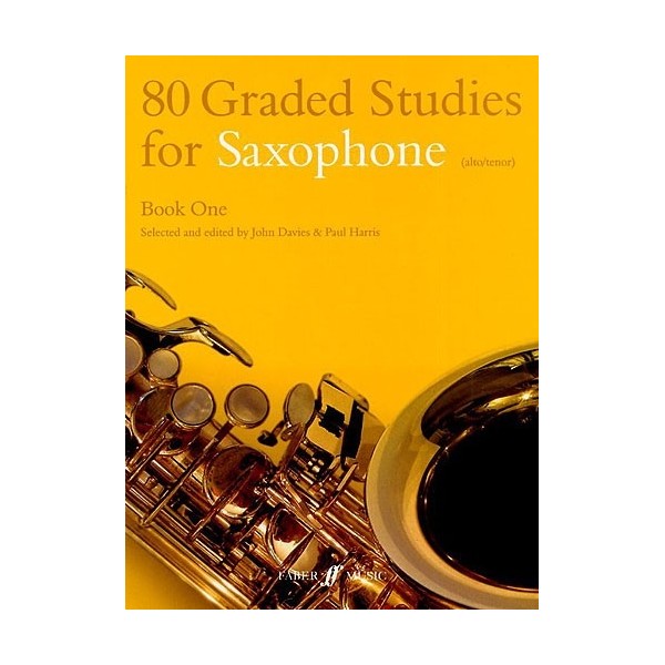 80 Graded Studies for Saxophone (alto/tenor)