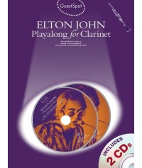 Guest Spot Elton John Playalong for Clarinet with 2 CDs