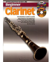 Progressive Beginner Clarinet with CD and DVD