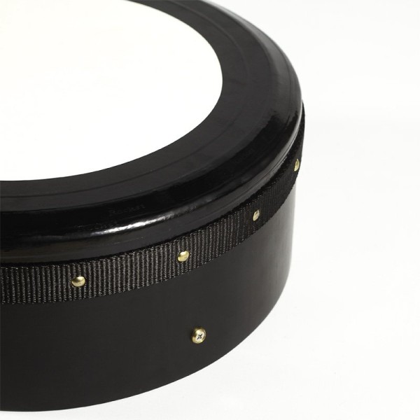 Koda Bodhran 16″x4″ Solid Wooden Black Frame, Bag & Beater