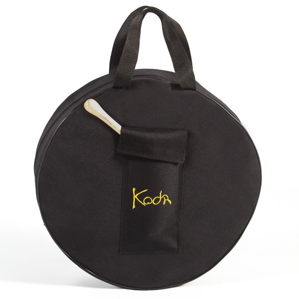 Koda Bodhran 16″x4″ Solid Wooden Black Frame, Bag & Beater