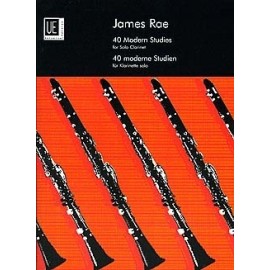 James Rae 40 Modern Studies for Solo Clarinet