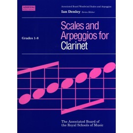 ABRSM Scales and Arpeggios for Clarinet Grade 1-8