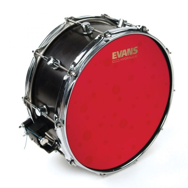 Evans Hydraulic Red Coated Snare Head 14''
