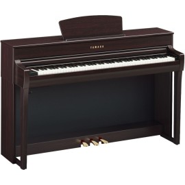 Yamaha CLP-735 Clavinova Digital Piano Rosewood - Bundle (FREE Stool And Headphones)
