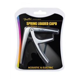Boston capo for acoustic and electric guitar