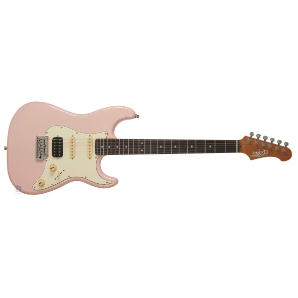 Jet Guitars JS400PKR Pink HSS Electric Guitar