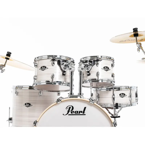 Pearl Export 22″ (6pc) Drum Kit in Slipstream White EXX725SBR/C777