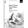 ABRSM Theory Of Music Exams 2012: Model Answers - Grade 6