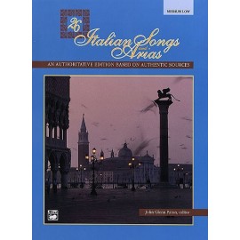 26 Italian Songs And Arias (Medium/Low Voice)