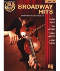 Violin Play-Along Volume 22: Broadway Hits