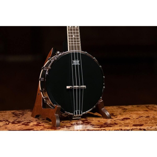 Ortega Concert Size Banjolele Ukulele Maple Black