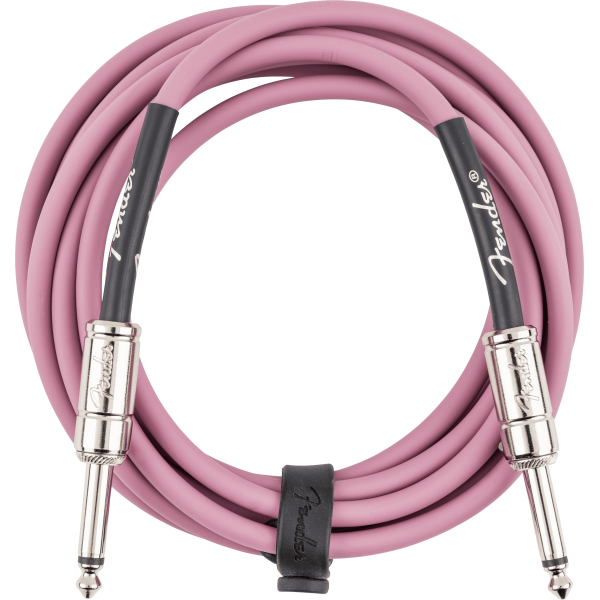 Fender Contour Series Instrument Cable Burgandy Mist