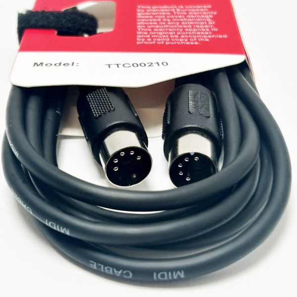 Koda TTC00210 10FT / 3M Midi Cable, MIDI 5pins to MIDI 5pins