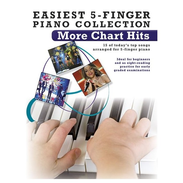 Easiest 5-finger Piano Collection: More Chart Hits